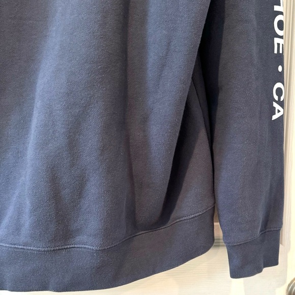 AS Colour Pullover Blue Hoodie Sweatshirt Men's Size L Fits Like A Medium - Picture 10 of 13